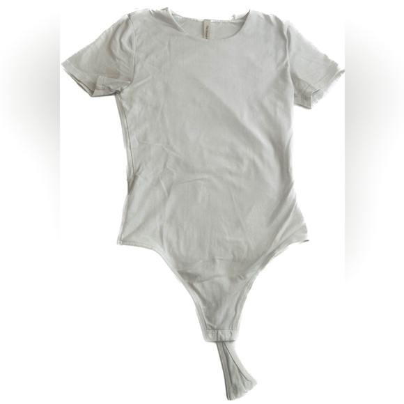 Aritzia Tops - Aritzia, White bodysuit, size XS, good condition!!